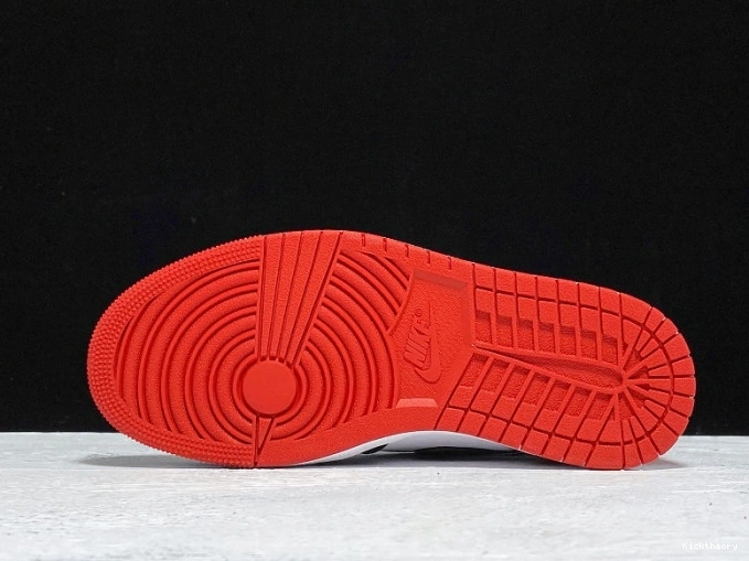 Kicktheory High Jordan Satin Black 1 Retro Air CD0461-016 Toe 0812